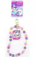 モモンガとクロミ スーパーマーケットなフォンタブビーズストラップ 「ちいかわ なんか小さくてかわいいやつ×サンリオキャラクターズ」