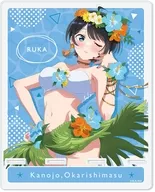 デザイン03(更科瑠夏) アクリルスマホスタンド Ver.4 「彼女、お借りします」
