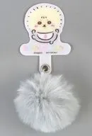 ラッコ ぽんぽんチャーム付きフォンタブ 「ちいかわ なんか小さくてかわいいやつ Chiikawa Baby 第2弾」 グッズ購入特典