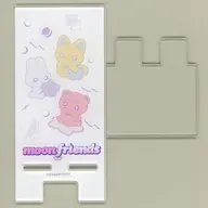 moon friends? アクリルスマホスタンド 「ペパーミント」