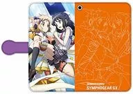 Rikka Hibiki & Kohinata Mirai notebook smartphone case "Senhime Zesho Symphogear GX"