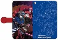 "SENKIZESSHOU SYMPHOGEAR GX" Smartphone Case for Gari & Mika Pocketbook