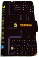 01.パックマン 手帳型マルチケース 「ナムコクラシックタイトル」