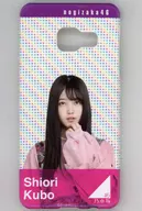 Shiori Kubo smartphone case (Galaxy Feel) "NOGIZAKA46 6th Anniversary NOGIZAKA46 Time TV" NOGIZAKA46 official web shop limited