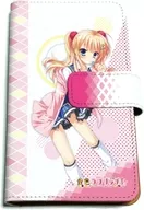 02.妃玲奈 手帳型マルチケース 「金色ラブリッチェ」