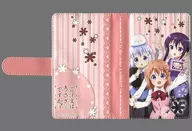 Cocoa, Chino and Lyze Pocketbook Type Smartphone Case Part2 "Is the Order a Rabbit??"