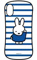 ボーダー iPhoneXs/X 対応 ハイブリッドガラスケース 「ミッフィー」