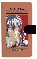 XANXUS Ani-Art Pocketbook Type Smartphone Case Vol. 2 l Size "Tutor Hitman REBORN!"