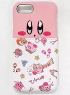 Kirby (cor-de-rosa) iPhone Case with Pockets (compatível com 6/7/8) "Star Kirby ×ITS" DEMO "