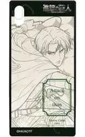 Commander F. Levi (line drawing) Hard Smartphone Case (iPhoneX/XS) "Attack on Titan The Final Season"