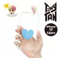 ブイ(BTS/防弾少年団) フィギュアクリアiPhoneケース iPhone12/12Pro IDOL 「TinyTAN」