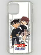 江戸川コナン＆灰原哀 スリムプロテクションケース/スマホケース(iPhone 12対応)  「劇場版 名探偵コナン 黒鉄の魚影」 セブンネット限定