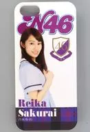 桜井玲香(乃木坂46) スマートフォンケース 個別ver. (iPhone5/5s対応) オフィシャルウェブショップ限定
