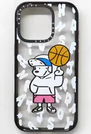 basketball CASETiFY iPhone 15PRO スマホケース(インパクトバンパー/MagSafe未対応/ブラック) 「Skater JOHN」