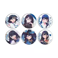 【ボックス】グリッドマンユニバース ホログラム缶バッジ(57mm) 07.宝多六花BOX (描き下ろしイラスト)