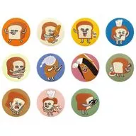 【ボックス】パンどろぼう シークレット刺繍缶バッジ ナチュラルカラー