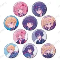 【ボックス】しゅごキャラ! 夢ノ内さんイラスト 制服ver. トレーディンググリッター缶バッジ