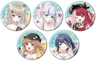 【ボックス】Million Production 缶バッジ 03.夏デートver. 描き起こしイラスト