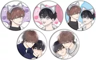 【ボックス】缶バッジ 秘匿のΩは運命を殺す 01.公式＆描き下ろしイラスト
