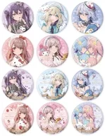 【ボックス】necomi×サンリオキャラクターズ ホログラム缶バッジ(57mm) 01.コラボイラスト