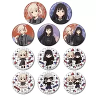 【ボックス】TVアニメ リコリス・リコイル meagratiaコラボ 描き下ろし＆ちびキャラ トレーディンググリッター缶バッジ