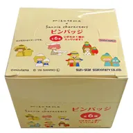 【ボックス】mizutama×サンリオキャラクターズ 第2弾 ピンバッジ イエロー