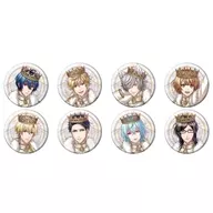 【ボックス】ホログラム缶バッジ(57mm) 夢王国と眠れる100人の王子様 08.公式イラスト