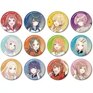 【ボックス】学園アイドルマスター 描き下ろし ボウリングシャツver. トレーディンググリッター缶バッジ