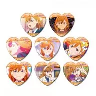 【ボックス】ラブライブ!スーパースター!! トレーディング 澁谷かのんオンリー 場面写ハート型缶バッジ