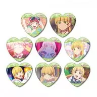 【ボックス】ラブライブ!スーパースター!! トレーディング 平安名すみれオンリー 場面写ハート型缶バッジ