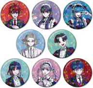 【ボックス】HUNDRED LINE -最終防衛学園- 描き下ろし メイド＆執事ver. トレーディングホログラム缶バッジ