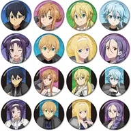 【ボックス】ソードアート・オンライン 描き下ろし 毛皮コート×スーツver. トレーディンググリッター缶バッジ