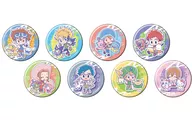 【ボックス】デジモンアドベンチャー×サンリオキャラクターズ 缶バッジ 03.コラボイラスト