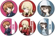 【ボックス】ガールズ＆パンツァー 最終章 描き下ろし コラボウオッチ着用ver. トレーディンググリッター缶バッジ
