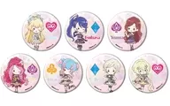 【ボックス】アイカツスターズ! 缶バッジ 07.スクールドレスver. グラフアートイラスト