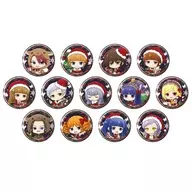 【ボックス】缶バッジ うみねこのなく頃に 62.クリスマスver. ミニキャライラスト