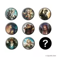 【ボックス】OCTOPATH TRAVELER 0 缶バッジ 01.公式イラスト