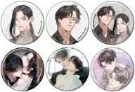 【ボックス】αの花嫁 共鳴恋情×Ωの花燭 共鳴恋情 ホログラム缶バッジ(57mm) 01.公式＆描き下ろしイラスト