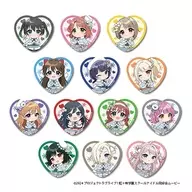 【ボックス】ラブライブ!虹ヶ咲学園スクールアイドル同好会 ぷちちょこトレーディングハート型缶バッジ ウィンター衣装ver.