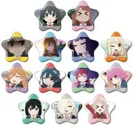 【ボックス】にじよん あにめーしょん2 トレーディング場面写星型缶バッジ