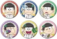 【ボックス】缶バッジ おそ松さん 04.和服ver. ミニキャライラスト