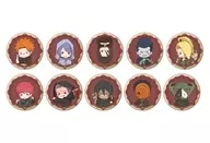 [Box] NARUTO - Uzumaki Naruto Shipfuden metal badge 17. Tarot 2nd ver. (Graph Art Illustration)