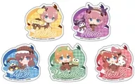 [Box] Name Plate Badge The Quintessential Quintuplets C × Sanrio Character Connectors 01. Mini Character Illustration