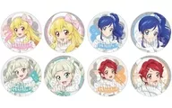 [Box] Trading metal badge Aikatsu!! 10th Story ~ STARWAY to the Future ~ / White Poncho ver.