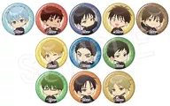 [Box] Kuroko's BASKETBALL Mini Character Trading Mat metal badge TypeA JF2025 Black Suit Ver.