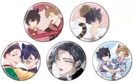 [BOX] metal badge Wolfo-kun loves it but can't hide it 01. Official & drawn illustrations