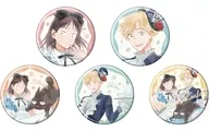 [BOX] Hologram metal badge (65 mm) Skip and Loafer 01. Alice in Wonderland ver. Drawing illustration.