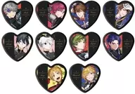 [BOX] The Thousand Musketeers : Rhodoknight Heart Shaped metal badge 01. CDs Jacket ver. (Ilustración oficial)