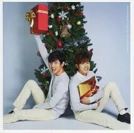 東方神起(背景ツリー) ジャケットサイズカード 「CD Very Merry Xmas」 封入特典