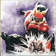 MASKED RIDER KUUGA watercolor Core (colored paper) "Ichiban KUJI Kamen Rider Rehmannia Root FINAL TIME FEAT. Loaded MASKED RIDER DEN-O" 2nd prize